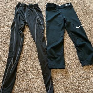2 pairs boys leggings